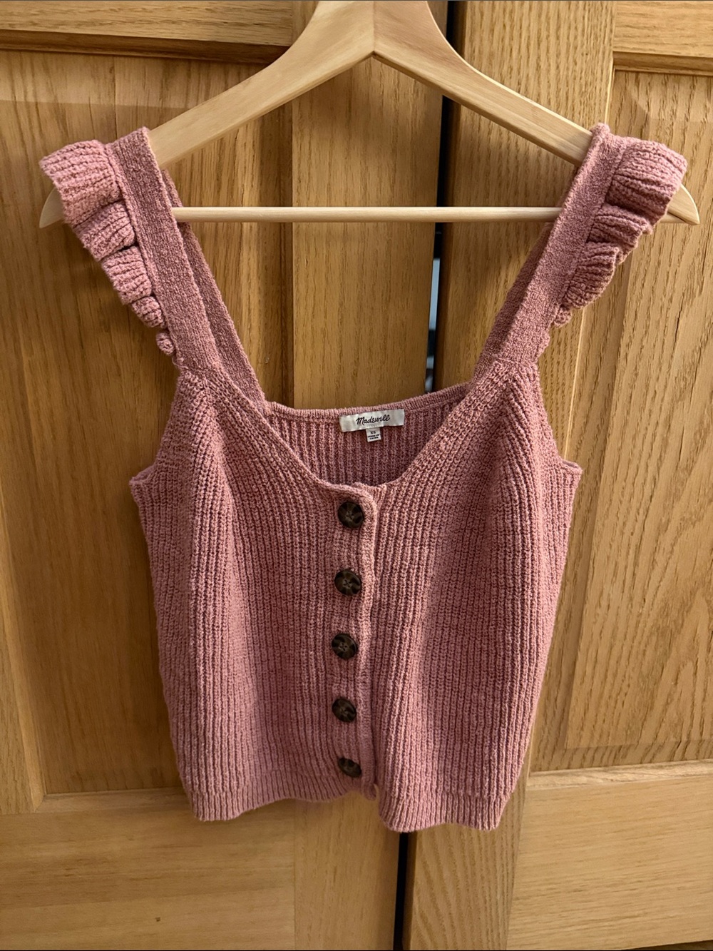 Madewell Dusty Rose Sweater Tank